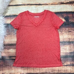 $5 SALE Mudd Roadtrip Tee Red V Neck T Shirt